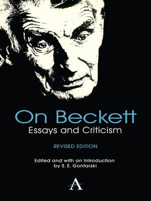 cover image of On Beckett